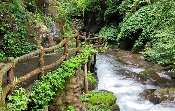 陜南地區山泉水